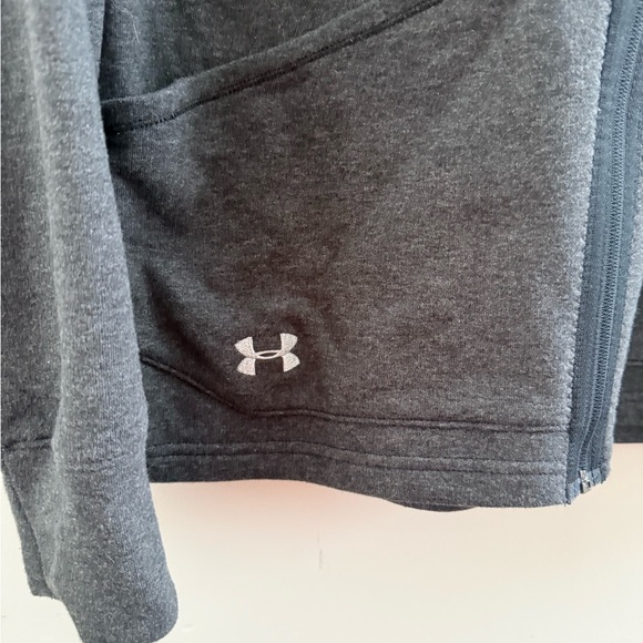 Under Armour Charcoal Zip-Up Jacket - Picture 2 of 7
